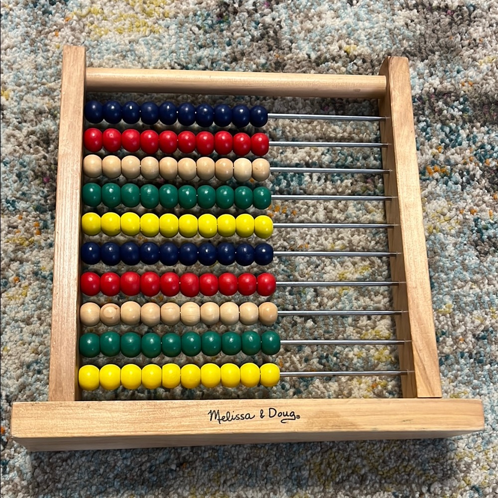 Melissa & Doug Wooden Abacus